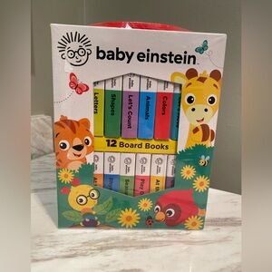 Baby Einstein My First Library Board Books 12-Book Set Count Colors Numbers NWT